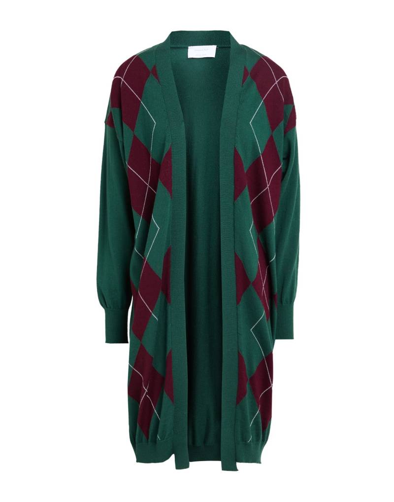 DANIELE FIESOLI Strickjacke Damen Dunkelgrün von DANIELE FIESOLI