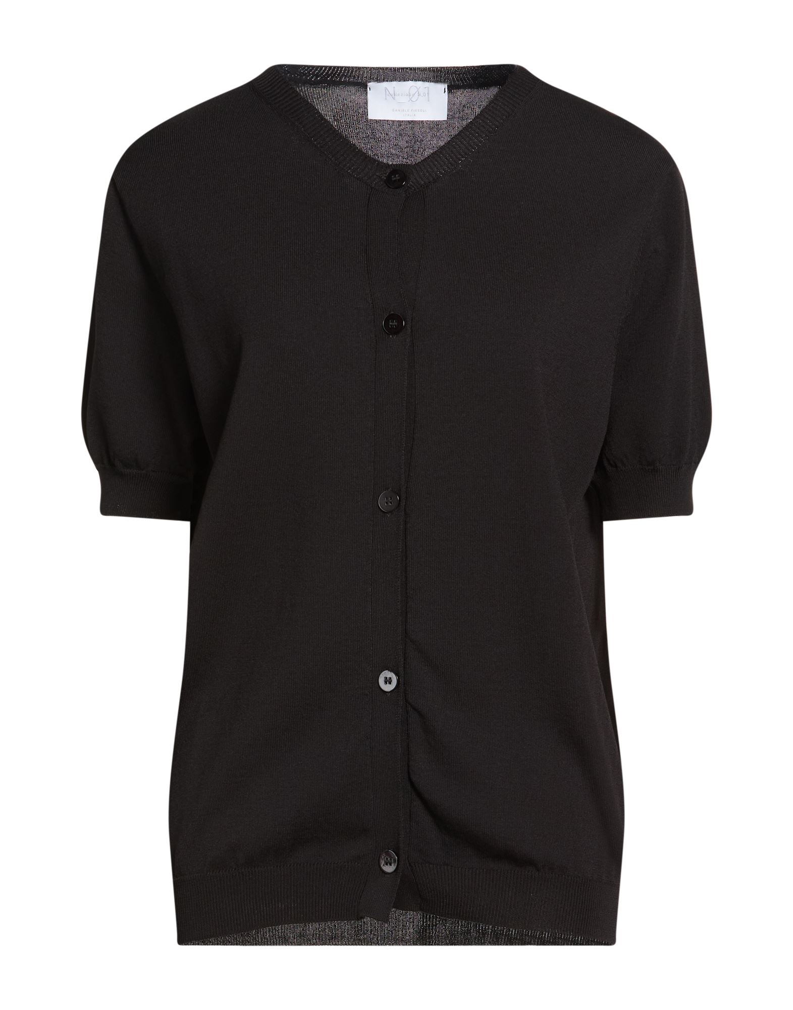 DANIELE FIESOLI Strickjacke Damen Schwarz von DANIELE FIESOLI