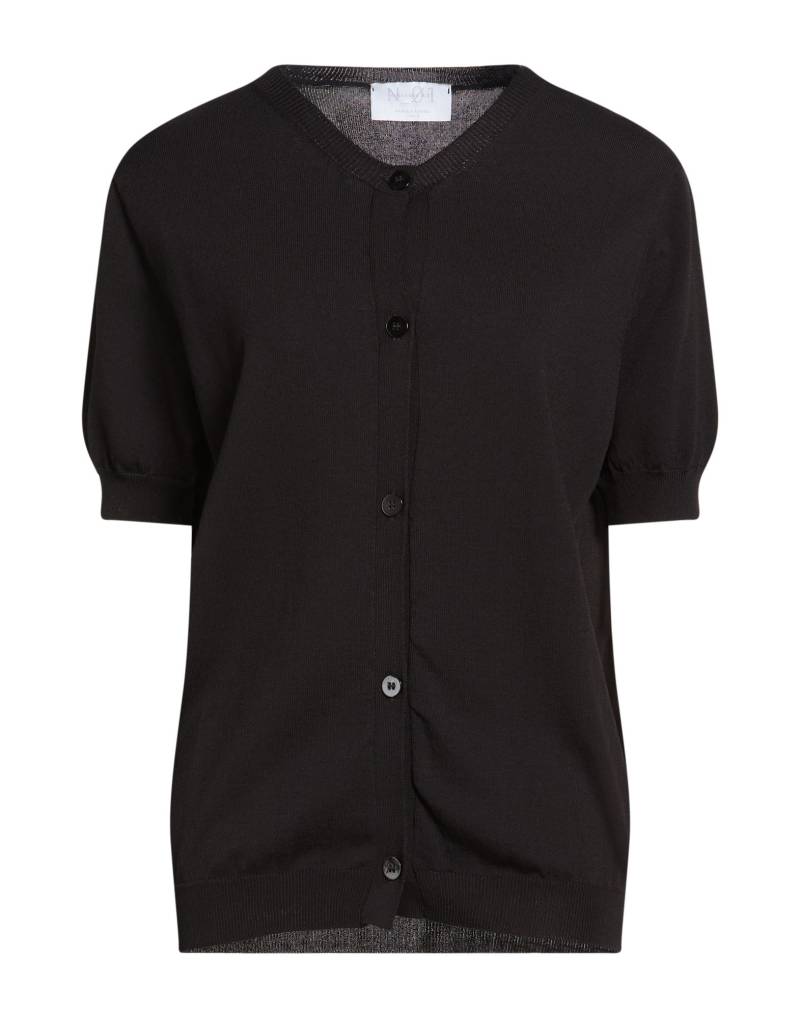 DANIELE FIESOLI Strickjacke Damen Schwarz von DANIELE FIESOLI