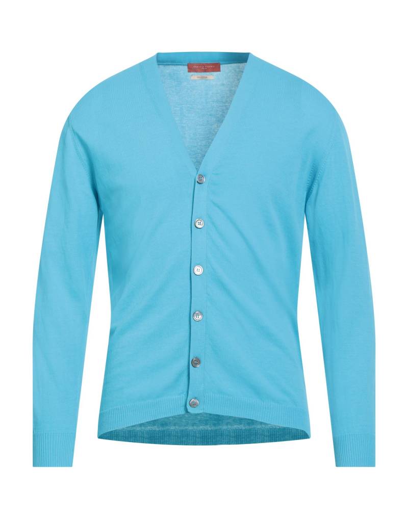 DANIELE FIESOLI Strickjacke Herren Azurblau von DANIELE FIESOLI