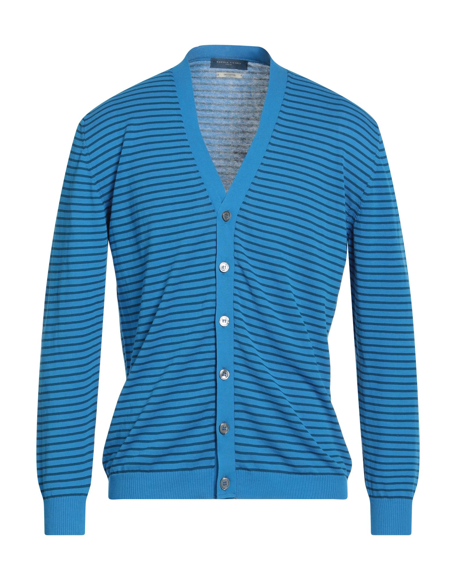DANIELE FIESOLI Strickjacke Herren Azurblau von DANIELE FIESOLI