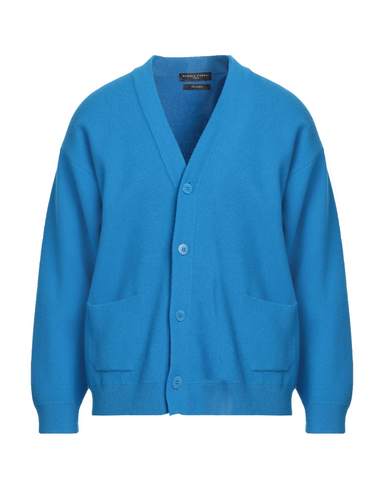 DANIELE FIESOLI Strickjacke Herren Azurblau von DANIELE FIESOLI