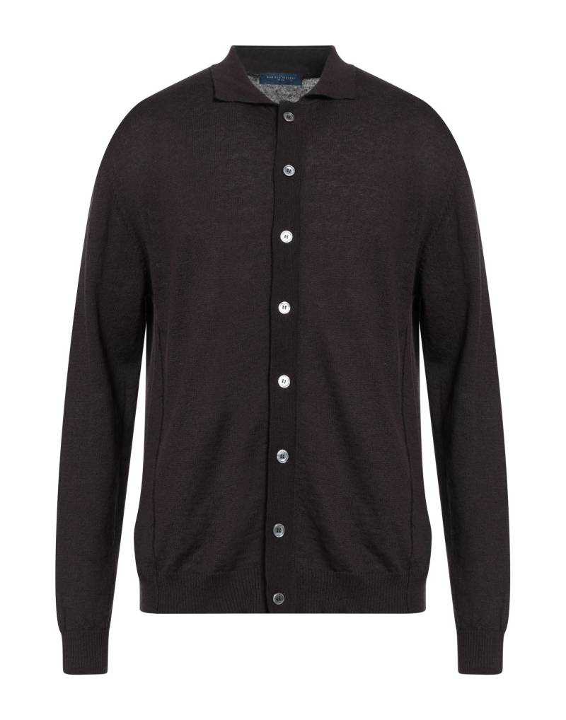 DANIELE FIESOLI Strickjacke Herren Dunkelbraun von DANIELE FIESOLI