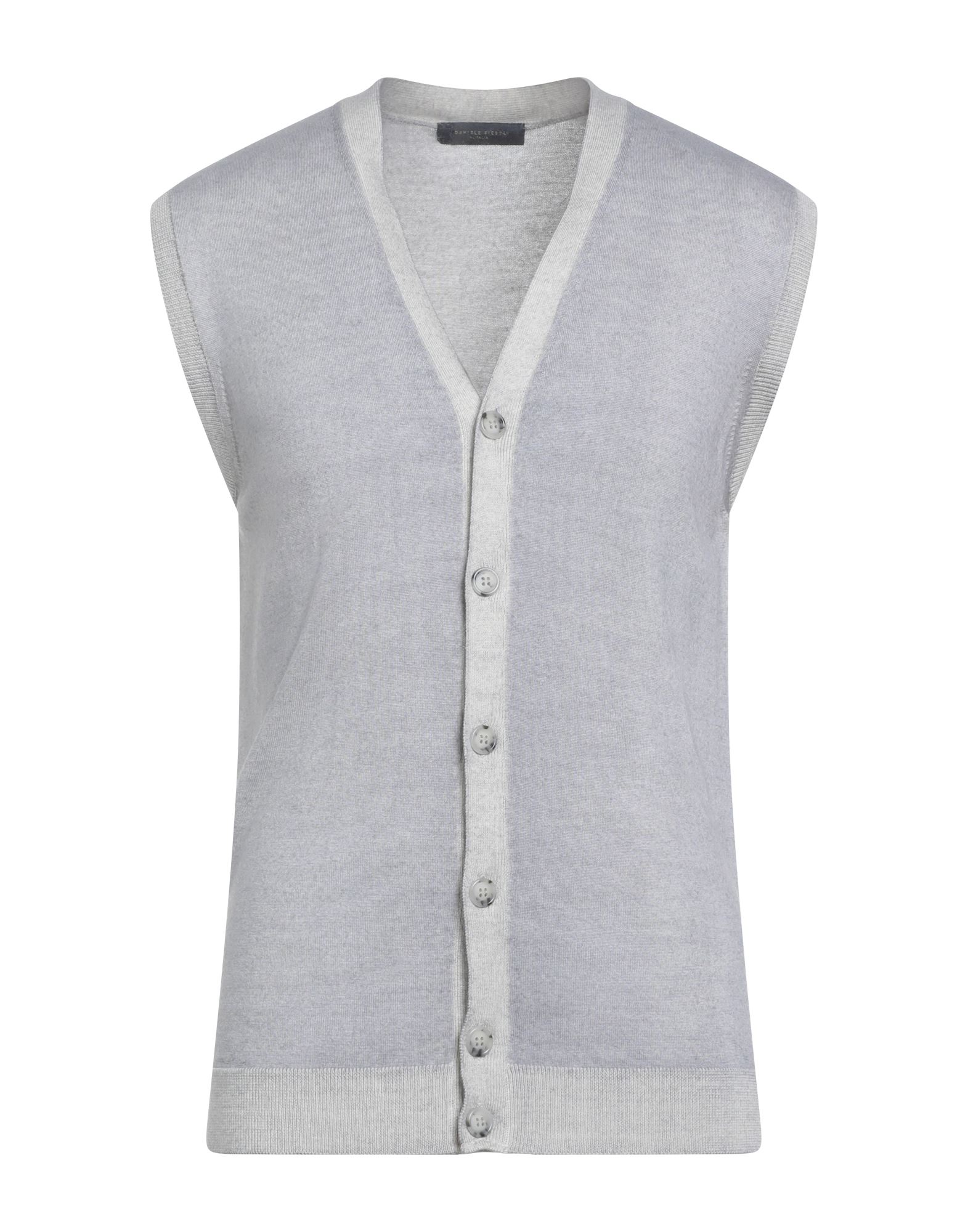 DANIELE FIESOLI Strickjacke Herren Grau von DANIELE FIESOLI