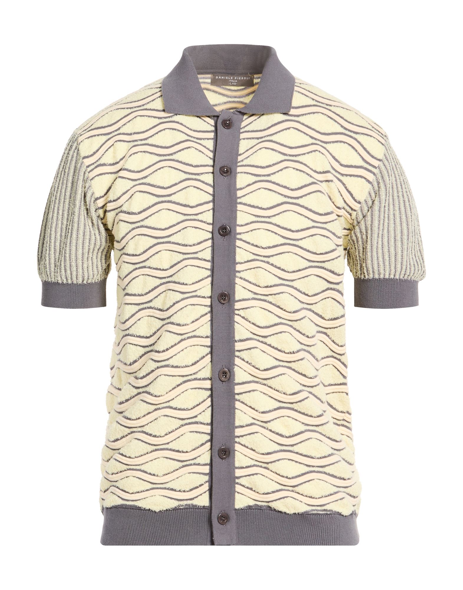 DANIELE FIESOLI Strickjacke Herren Pastellgelb von DANIELE FIESOLI