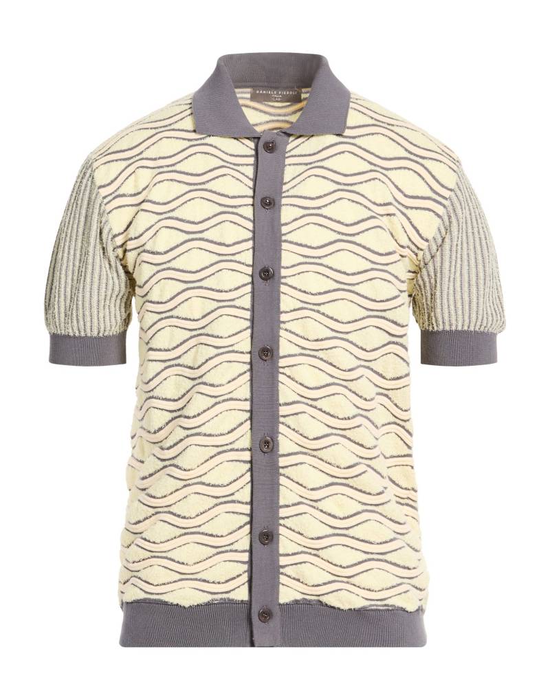 DANIELE FIESOLI Strickjacke Herren Pastellgelb von DANIELE FIESOLI