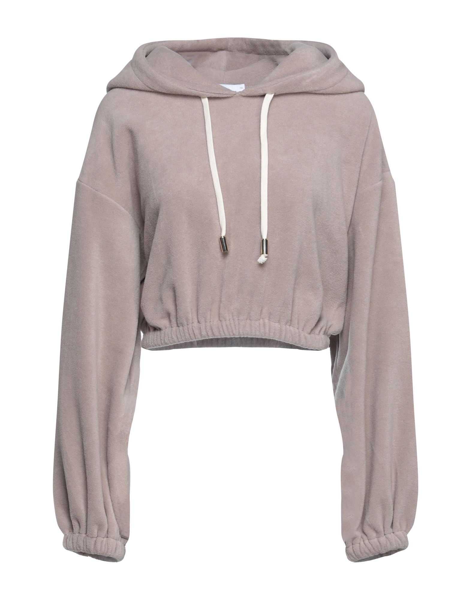 DANIELE FIESOLI Sweatshirt Damen Hellbraun von DANIELE FIESOLI