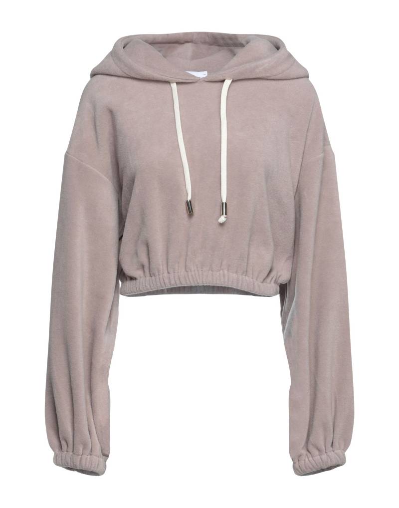 DANIELE FIESOLI Sweatshirt Damen Hellbraun von DANIELE FIESOLI