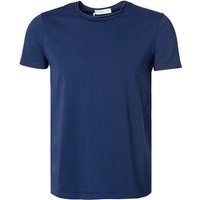 DANIELE FIESOLI Herren T-Shirt blau Baumwolle von DANIELE FIESOLI