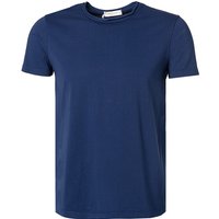 DANIELE FIESOLI Herren T-Shirt blau Baumwolle von DANIELE FIESOLI