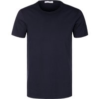 DANIELE FIESOLI Herren T-Shirt blau Baumwolle von DANIELE FIESOLI