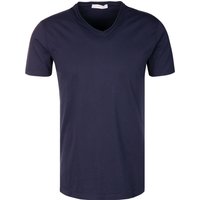 DANIELE FIESOLI Herren T-Shirt blau Baumwolle von DANIELE FIESOLI