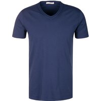 DANIELE FIESOLI Herren T-Shirt blau Baumwolle von DANIELE FIESOLI