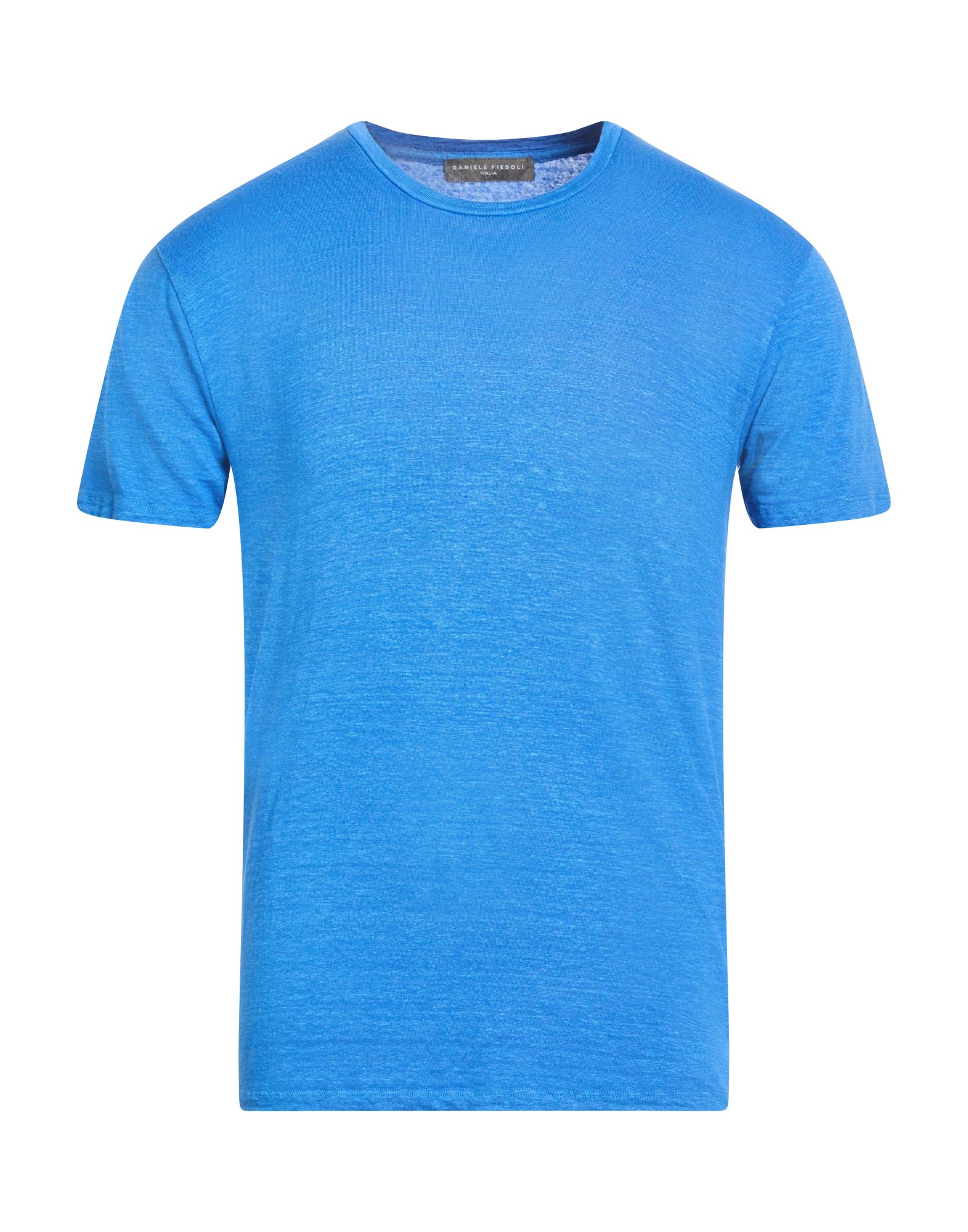 DANIELE FIESOLI T-shirts Herren Azurblau von DANIELE FIESOLI