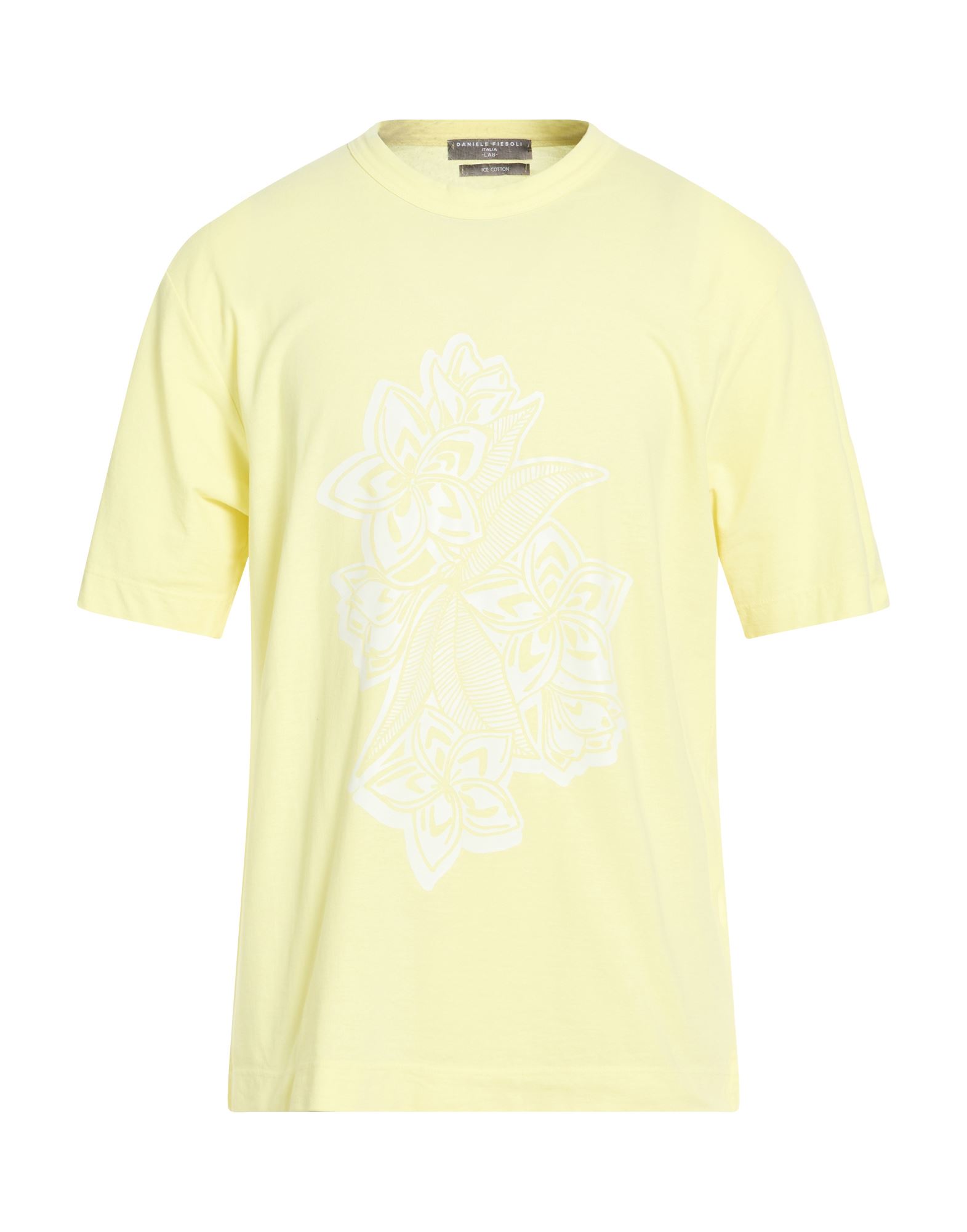 DANIELE FIESOLI T-shirts Herren Gelb von DANIELE FIESOLI