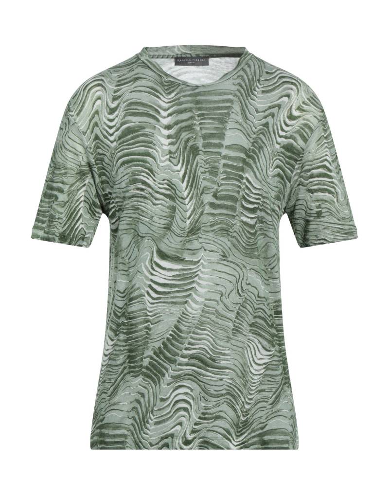 DANIELE FIESOLI T-shirts Herren Grün von DANIELE FIESOLI