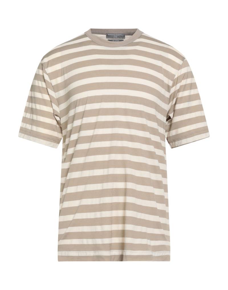DANIELE FIESOLI T-shirts Herren Khaki von DANIELE FIESOLI