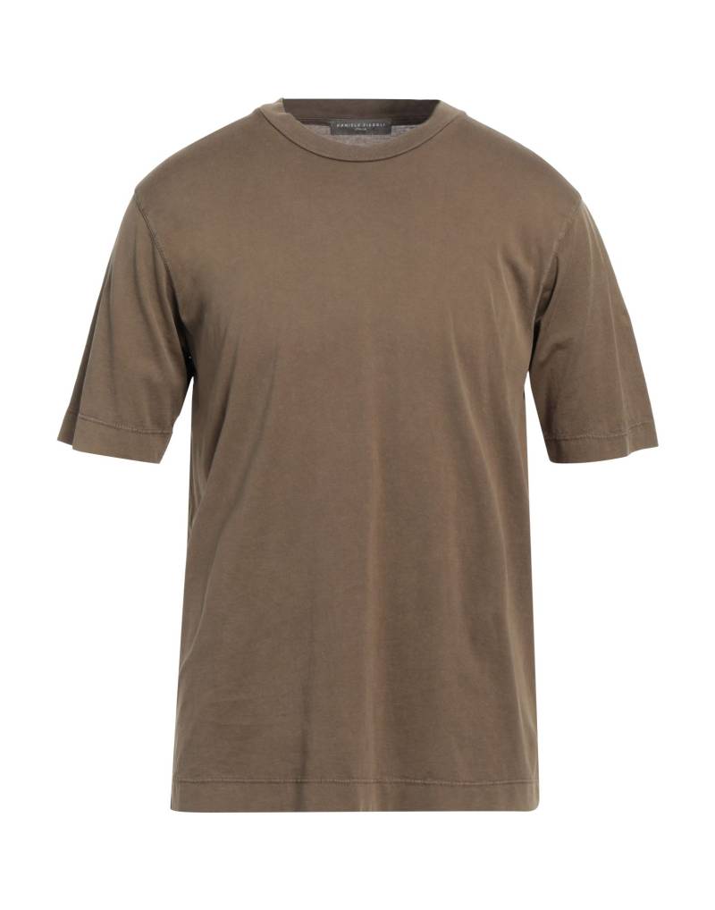 DANIELE FIESOLI T-shirts Herren Khaki von DANIELE FIESOLI