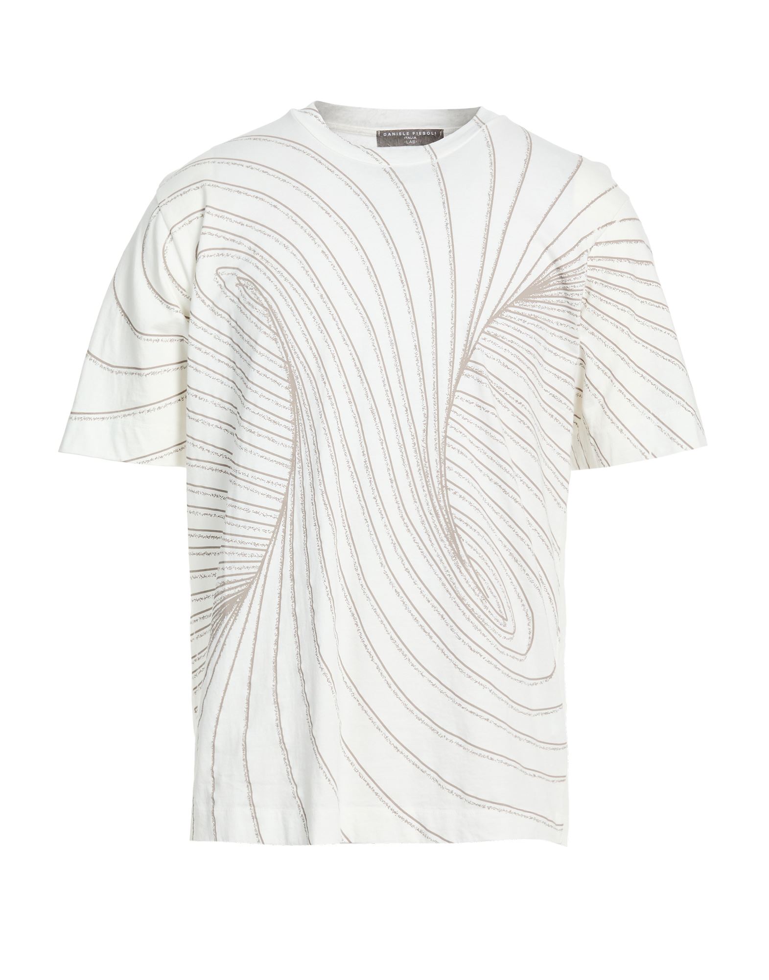 DANIELE FIESOLI T-shirts Herren Weiß von DANIELE FIESOLI