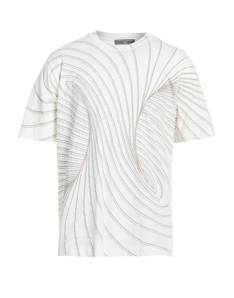 DANIELE FIESOLI T-shirts Herren Weiß von DANIELE FIESOLI