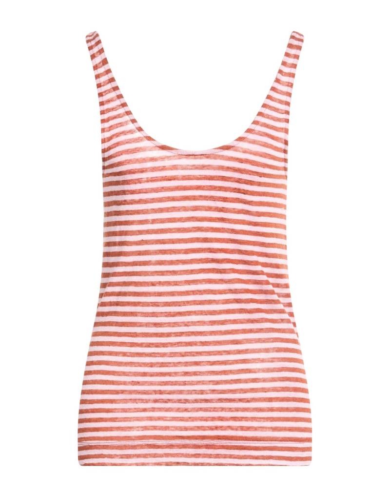 DANIELE FIESOLI Tank Top Damen Braun von DANIELE FIESOLI