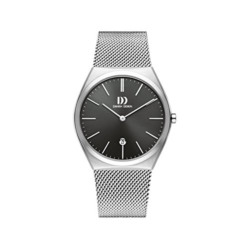 DANISH DESIGN Herren Analog Quarz Uhr mit Edelstahl Armband IQ64Q1236 von Danish Design