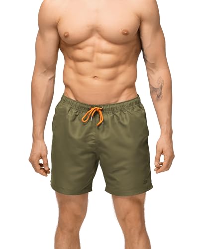 DANISH ENDURANCE Badehose für Herren Olivgrün M von DANISH ENDURANCE