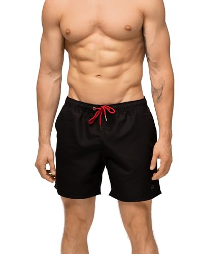 DANISH ENDURANCE Badehose für Herren Schwarz XXL von DANISH ENDURANCE