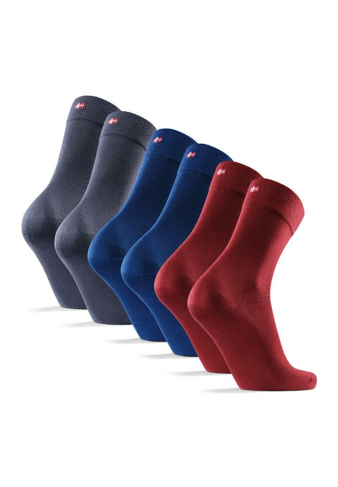 DANISH ENDURANCE Basicsocken Bamboo Dress (Packung, 6-Paar) Ultraweicher Komfort, für Herren & Damen von DANISH ENDURANCE