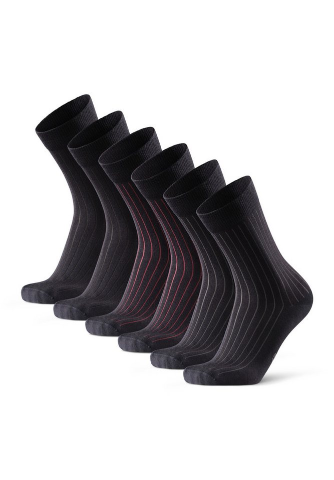 DANISH ENDURANCE Basicsocken Bamboo Business (6-Paar) Baumwolle Socken, feuchtigkeitsableitend & ultraweich von DANISH ENDURANCE