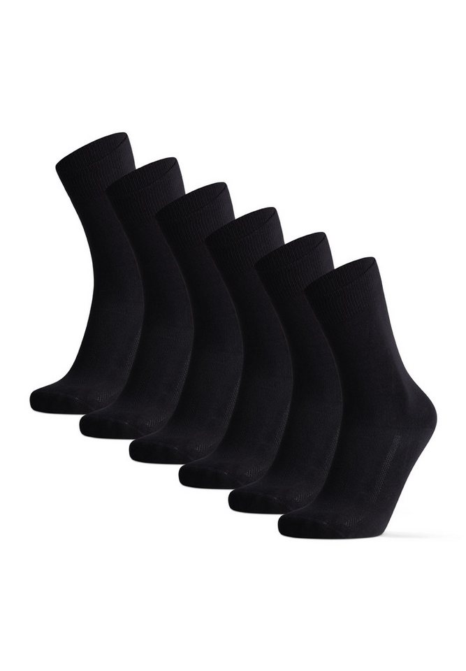 DANISH ENDURANCE Basicsocken Bamboo Business (6-Paar) Baumwolle Socken, feuchtigkeitsableitend & ultraweich von DANISH ENDURANCE
