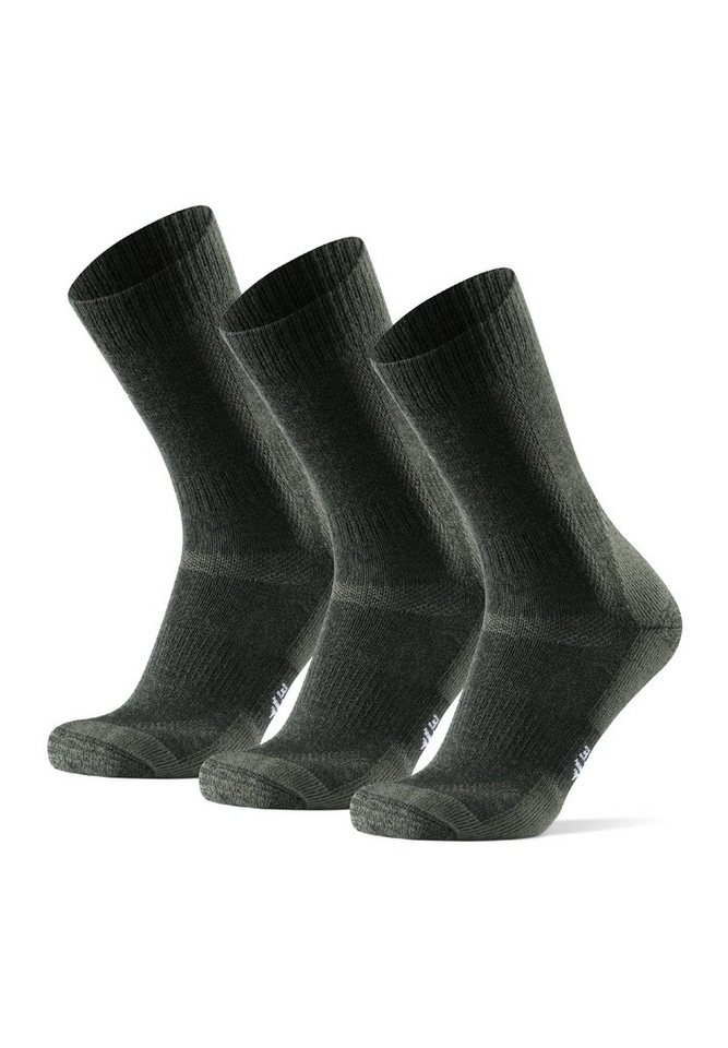 DANISH ENDURANCE Wandersocken Merino Hiking Classic Socks (Packung, 3-Paar) Anti-Blasen, für Herren, Damen & Kinder von DANISH ENDURANCE