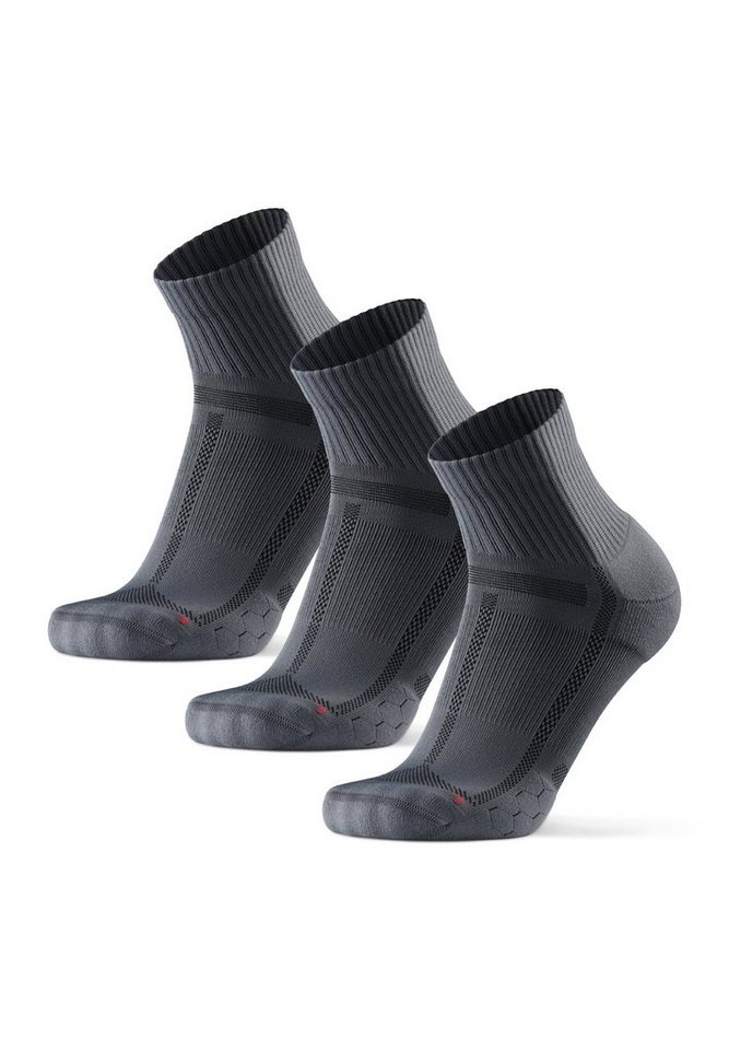 DANISH ENDURANCE Basicsocken Long Distance (3-Paar) rutschfeste Sportsocken, Ideal für Läufer, Anti-Blasen von DANISH ENDURANCE