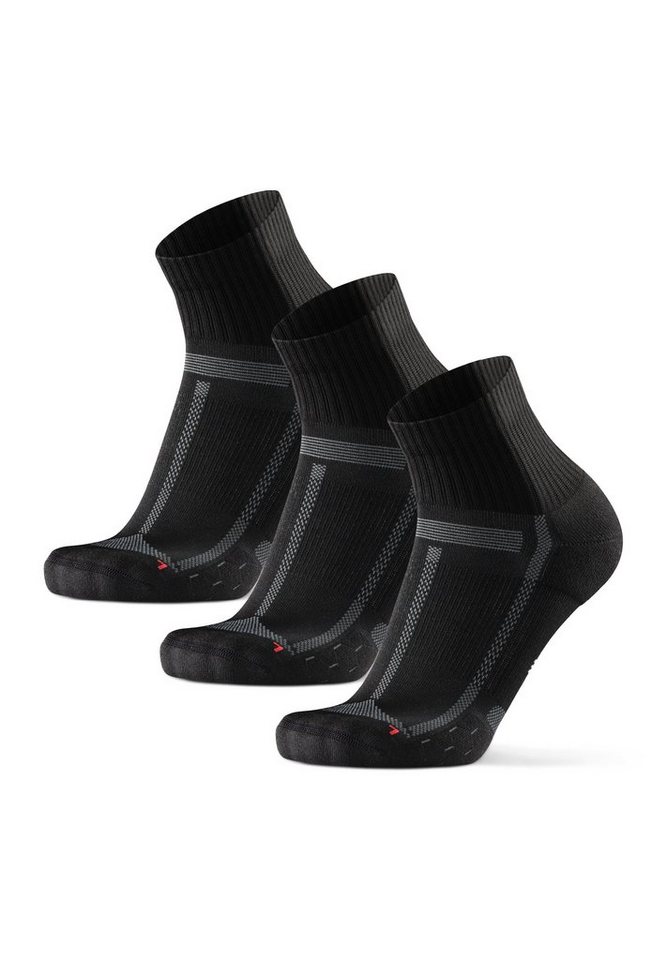 DANISH ENDURANCE Laufsocken Long Distance Running Socks (Packung, 3-Paar) Anti-Blasen, Technisch von DANISH ENDURANCE