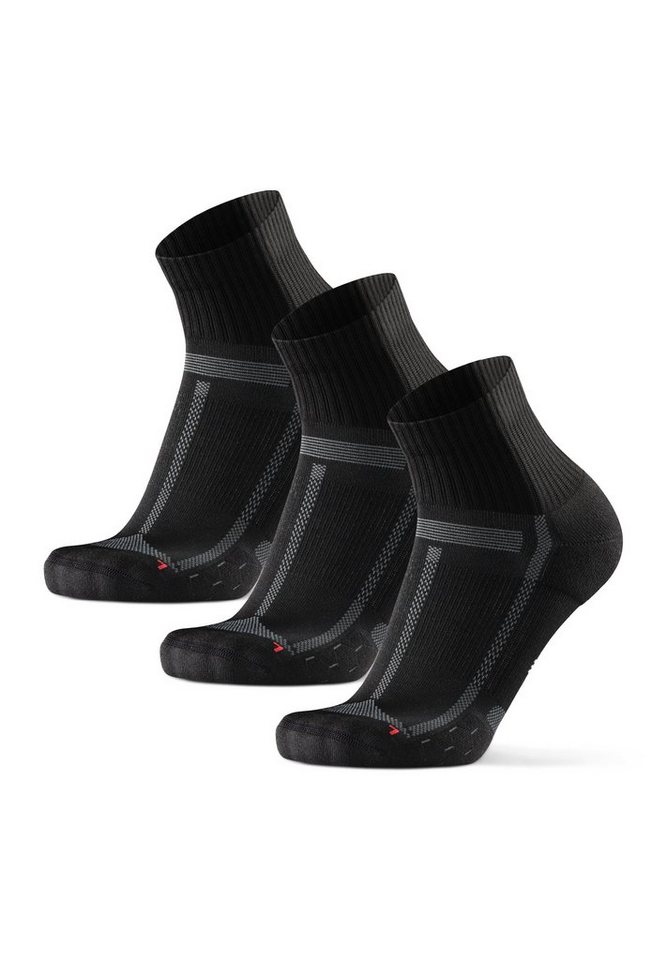 DANISH ENDURANCE Basicsocken Long Distance (3-Paar) rutschfeste Sportsocken, Ideal für Läufer, Anti-Blasen von DANISH ENDURANCE