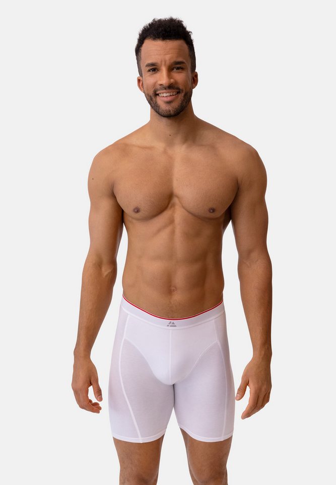 DANISH ENDURANCE Boxershorts Bamboo Trunks Extra Long (6-St) Superweich mit elastischem Bund & ohne Aufrollen von DANISH ENDURANCE