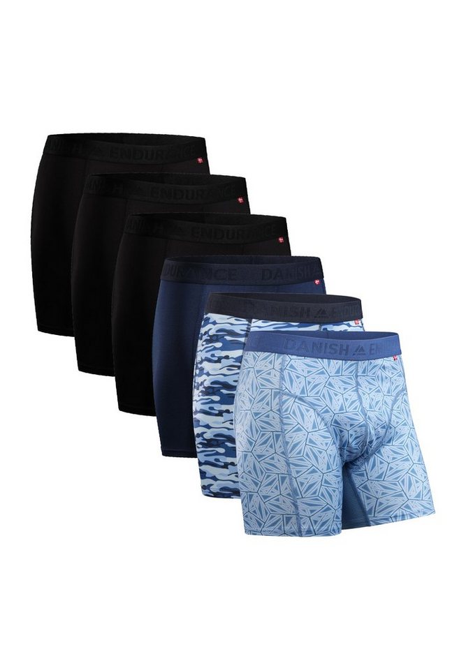 DANISH ENDURANCE Boxershorts Sport Trunks (Packung, 6-St) Schnelltrocknend von DANISH ENDURANCE