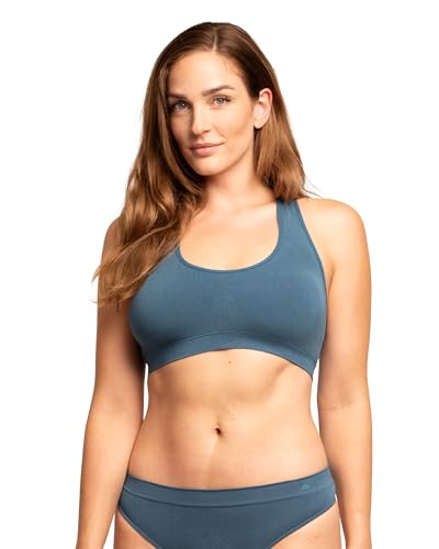 DANISH ENDURANCE Damen Racerback BH 1 Pack (Lyon-Blau, X-Large/XX-Large) von DANISH ENDURANCE