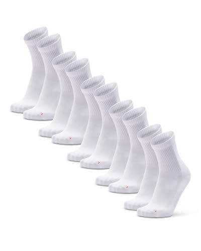 DANISH ENDURANCE Expert Pro Sportsocken, Halbhohe Trainingssocken, Funktionssocken, Schweißableitend & Atmungsaktiv, Unisex, Damen & Herren, 3 oder 5 Paar von DANISH ENDURANCE