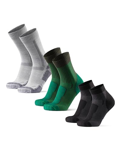 DANISH ENDURANCE Hiking Combo 39-42 Multicolor (1xGrey, 1xBlack, 1xDark Green) 3-pack von DANISH ENDURANCE