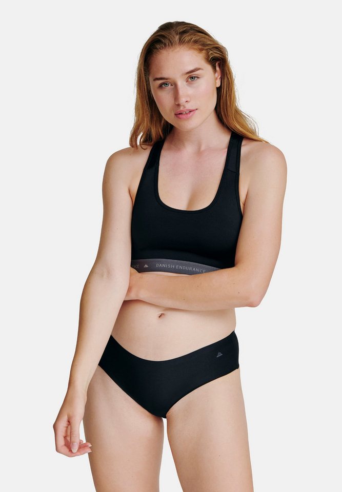 DANISH ENDURANCE Hipster Invisible Hipster Slip (Packung, 5-St) Damen, Unsichtbar für Sport & Alltag von DANISH ENDURANCE