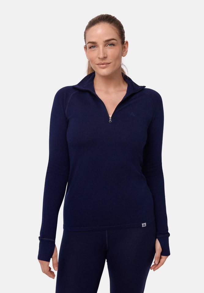 DANISH ENDURANCE Langarmshirt Merino Halfzip Damen Merino Half-Zip Thermoshirt, warm, atmungsaktiv & geruchsfrei DANISH ENDURANCE Langarmshirt Merino Halfzip Damen Merino Half-Zip Thermoshirt, warm, atmungsaktiv & geruchsfrei von DANISH ENDURANCE