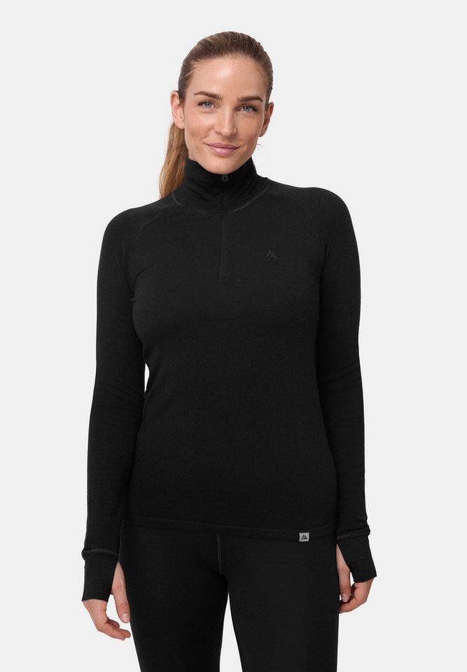 DANISH ENDURANCE Langarmshirt Merino Halfzip Damen Merino Half-Zip Thermoshirt, warm, atmungsaktiv & geruchsfrei DANISH ENDURANCE Langarmshirt Merino Halfzip Damen Merino Half-Zip Thermoshirt, warm, atmungsaktiv & geruchsfrei von DANISH ENDURANCE