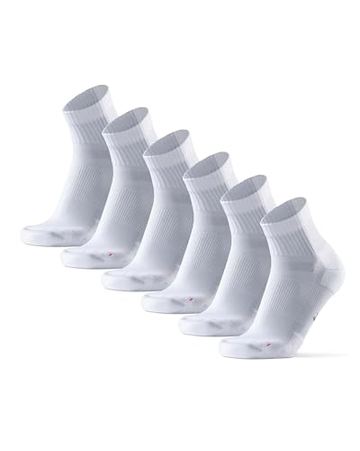 DANISH ENDURANCE Laufsocken für Lange Distanzen 3 Paare (Weiß, EU 39-42) von DANISH ENDURANCE