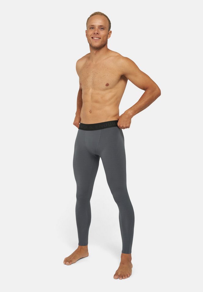 DANISH ENDURANCE Leggings Compression (2er-Pack) Lange Laufhose mit Taschen, reduziert Muskelkontraktionen von DANISH ENDURANCE