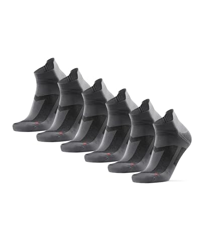 DANISH ENDURANCE Low-Cut Sportsocken (Grau - 3 Paare, EU 43-47) von DANISH ENDURANCE