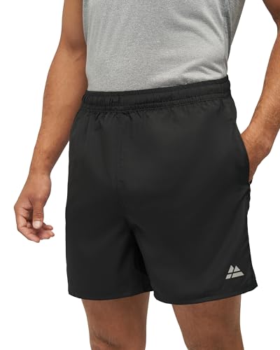 DANISH ENDURANCE Sport-Shorts, Kurze Hose Herren XXL Schwarz von DANISH ENDURANCE