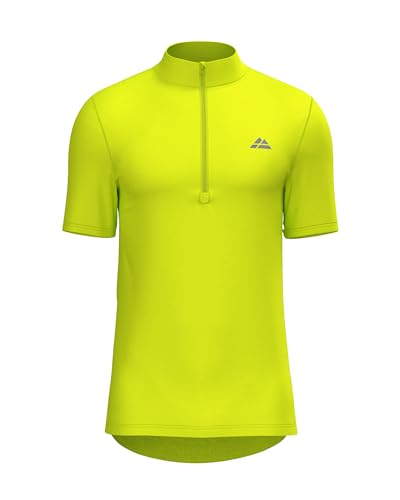 DANISH ENDURANCE Men's Sustain Short Sleeved Jersey L Neon Yellow 1-Pack von DANISH ENDURANCE