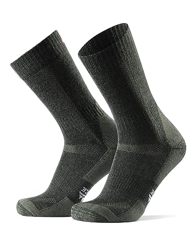 DANISH ENDURANCE Merino Wandersocken, für Herren & Damen, Grün, 39-42 von DANISH ENDURANCE