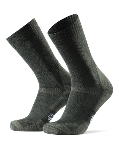 DANISH ENDURANCE Merino Wandersocken, für Herren & Damen, Grün, 43-47 von DANISH ENDURANCE